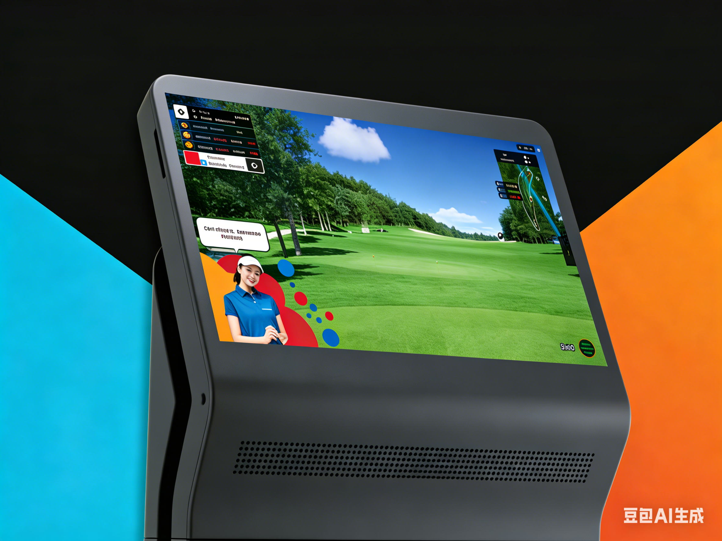 24英寸全觸摸高清顯示屏